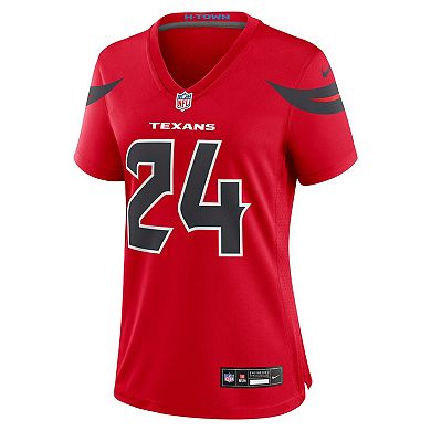 Women's Nike Derek Stingley Jr. Red Houston Texans Alternate Game Jersey