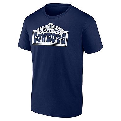 Men's Fanatics Branded Navy Dallas Cowboys Hometown Offensive Drive T-Shirt