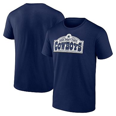 Men's Fanatics Branded Navy Dallas Cowboys Hometown Offensive Drive T-Shirt