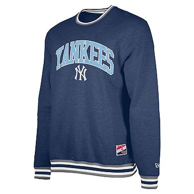 Men's New Era Navy New York Yankees Father's Day Pullover Sweatshirt