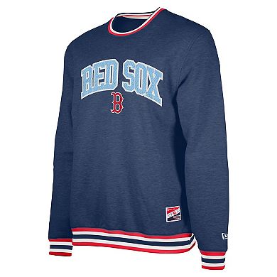 Men's New Era Navy Boston Red Sox Father's Day Pullover Sweatshirt