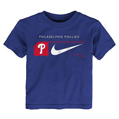 Toddler Nike Philadelphia Phillies Authentic Collection T-Shirt & Shorts Set