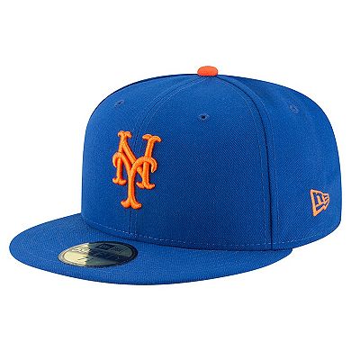 Men's New Era Dwight Gooden Royal New York Mets Jersey Retirement 59FIFTY Fitted Hat