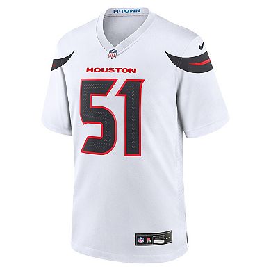 Men's Nike Will Anderson Jr. White Houston Texans Game Jersey