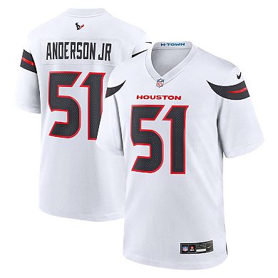 Men's Nike Will Anderson Jr. White Houston Texans Game Jersey