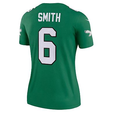 Women's Nike DeVonta Smith Kelly Green Philadelphia Eagles Alternate Legend Player Jersey