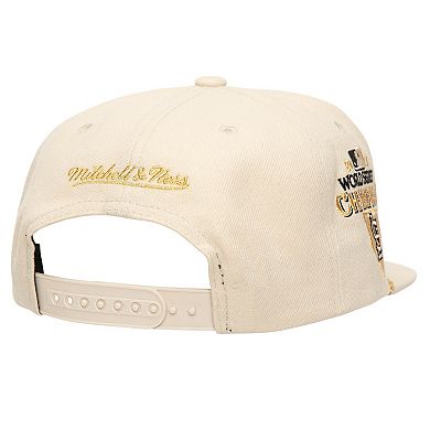 Men's Mitchell & Ness Cream St. Louis Cardinals Golden Ivory Snapback Hat