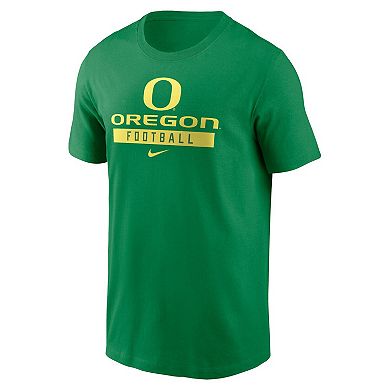 Men's Nike Green Oregon Ducks Football T-Shirt