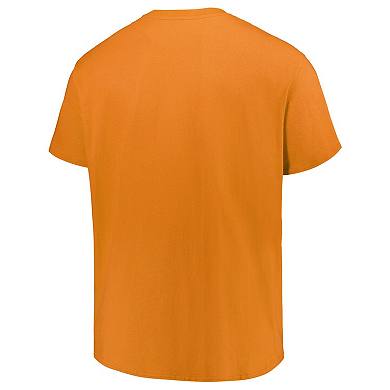 Men's Profile Tennessee Orange Tennessee Volunteers Big & Tall Color Stripe T-Shirt