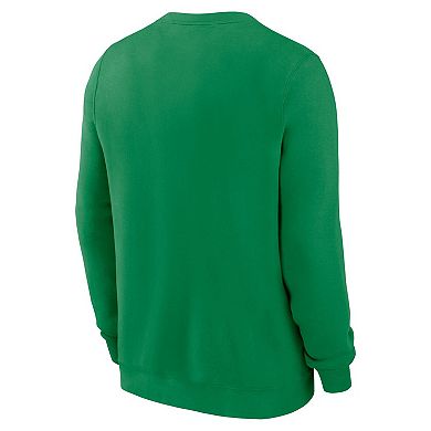 Men's Nike Green Oregon Ducks Primetime Evergreen Fleece Pullover Sweatshirt