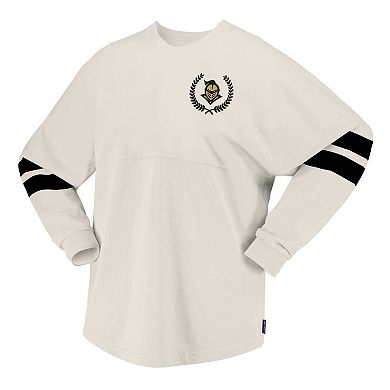 Women's Spirit Jersey Cream UCF Knights Oversized T-Shirt