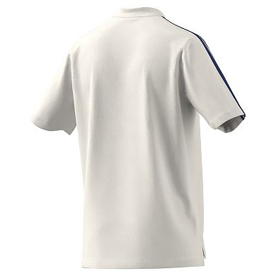 Men's adidas White Real Madrid DNA Polo