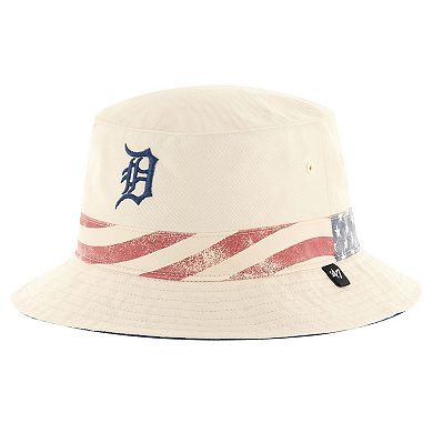 Men's '47 Khaki Detroit Tigers Glory Daze Bucket Hat