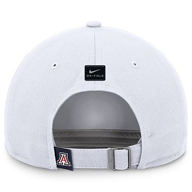 Unisex Nike White Arizona Wildcats 2024 Sideline Club Adjustable Hat