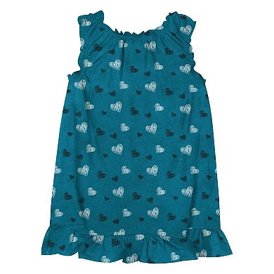 Girls Infant Teal San Jose Sharks 2-Piece Minnie Mouseâ€™s Bow Tank Top & Bloomers Set