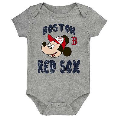 Infant Boston Red Sox Three-Pack Winning Team Bodysuit Set