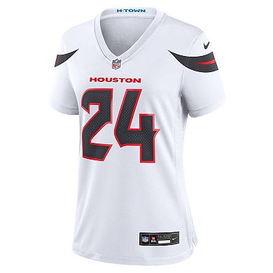 Women's Nike Derek Stingley Jr. White Houston Texans Game Jersey