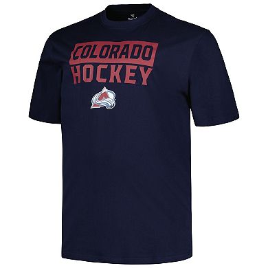Men's Fanatics Branded Colorado Avalanche Big & Tall 2-Pack T-Shirt Set
