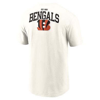 Men's Nike Cream Cincinnati Bengals Blitz Essential T-Shirt