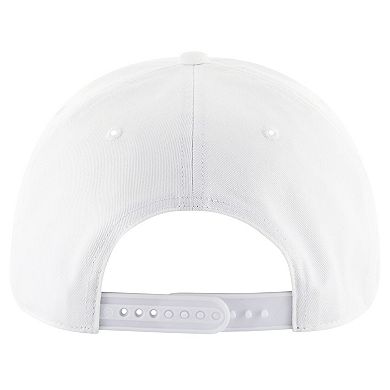 Men's '47 White Dallas Mavericks Core Logo Rope Hitch Adjustable Hat