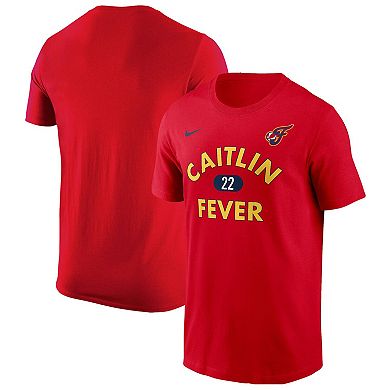 Unisex Nike Caitlin Clark Red Indiana Fever 2024 WNBA Draft Caitlin Fever T-Shirt