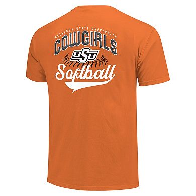 Men's Orange Oklahoma State Cowboys Softball Walk Off T-Shirt