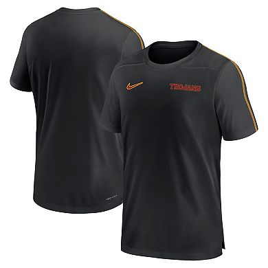 Men's Nike Black USC Trojans 2024 Sideline Coach Performance Top