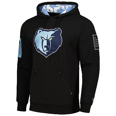 Unisex FISLL x Black History Collection  Black Memphis Grizzlies Pullover Hoodie