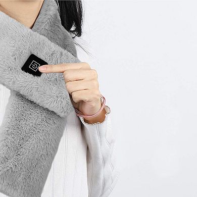 Usb Heated Scarf Electric Neck Wrap For Winter Warmth