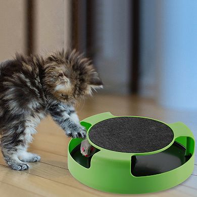 Green, Non-toxic Claw Cat Interactive Scratching Toy