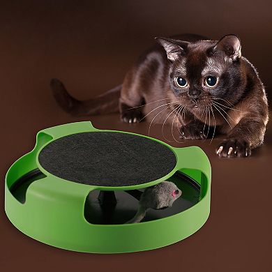 Green, Non-toxic Claw Cat Interactive Scratching Toy