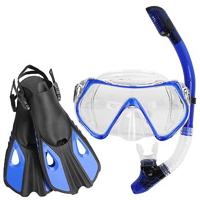 Adjustable Snorkeling Gear Set For Swimming And Travel