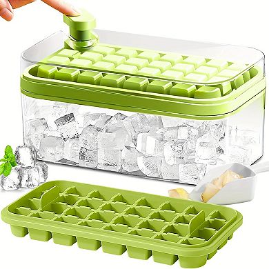 Ice Cube Trays Set, 101oz, Easy Release, Silicone Ice Cube Molds For Freezer