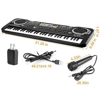 61 Keys Electronic Digital Music Keyboard