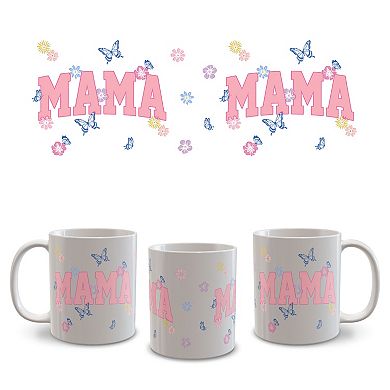 Mama Flowers And Butterflies 11-oz. Ceramic Mug