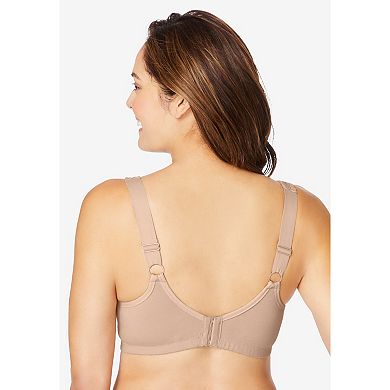 Comfort Choice Women's Plus Size Wireless Leisure Bra