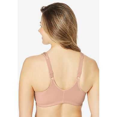 Comfort Choice Women's Plus Size Easy Enhancer Front-close Wireless Bra