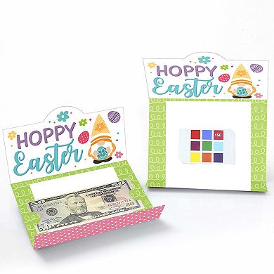 Big Dot Of Happiness Easter Gnomes - Spring Bunny Party Money & Gift Card Holders - Set Of 8