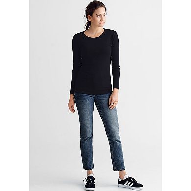 Ellos Women's Plus Size Long Sleeve Tee