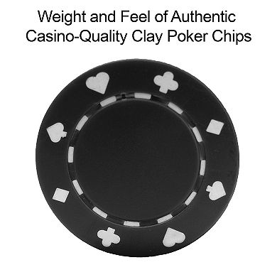 Set Of 50 Suited Poker Chips