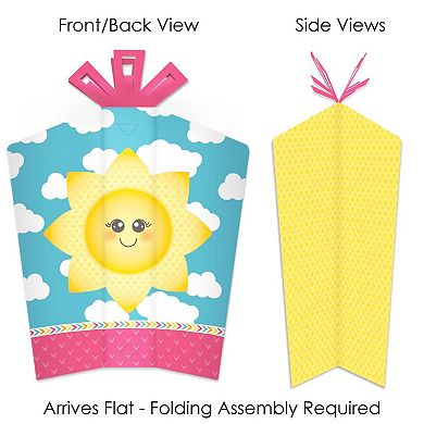 Big Dot Of Happiness You Are My Sunshine - Table Decor Party Fold & Flare Centerpieces 10 Ct