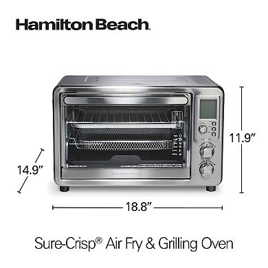 Hamilton Beach Sure-Crisp Air Fry & Grilling Oven