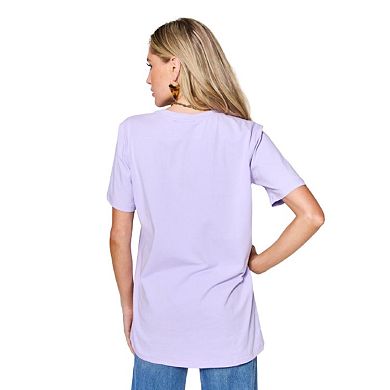 Fashnzfab Full Size Graphic Round Neck Short Sleeve T-shirt