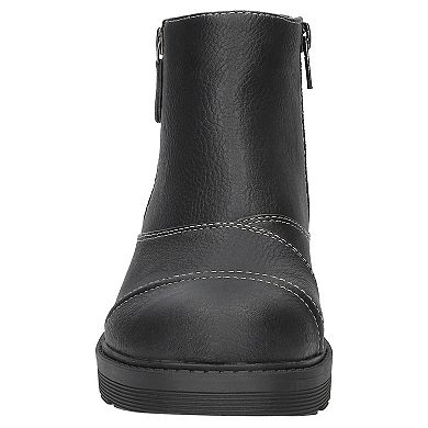 Aliah Easy Works by Easy Street Women's Slip Resistant Ankle Boots