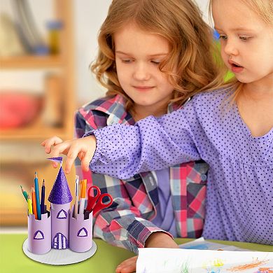 Genie Crafts 24-pack Craft Rolls - 8" Cardboard Tubes For Kids, Classroom