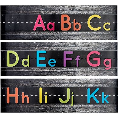9 Alphabet Bulletin Board Letters Posters, Abc For Classroom Wall Teaching