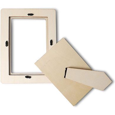 Wooden Picture Frame For 4 X 6 Inch Photos (4 Pack)