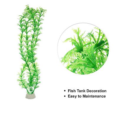 1 Pcs Aquarium Plants Decorations Artificial Aquatic Plant 11.81"