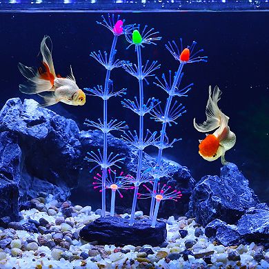 Silicone Glowing Aquarium Simulation Coral Aquatic Artificial Coral