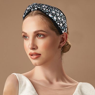 1 Pcs Fashion Floral Knotted Headwrap For Women